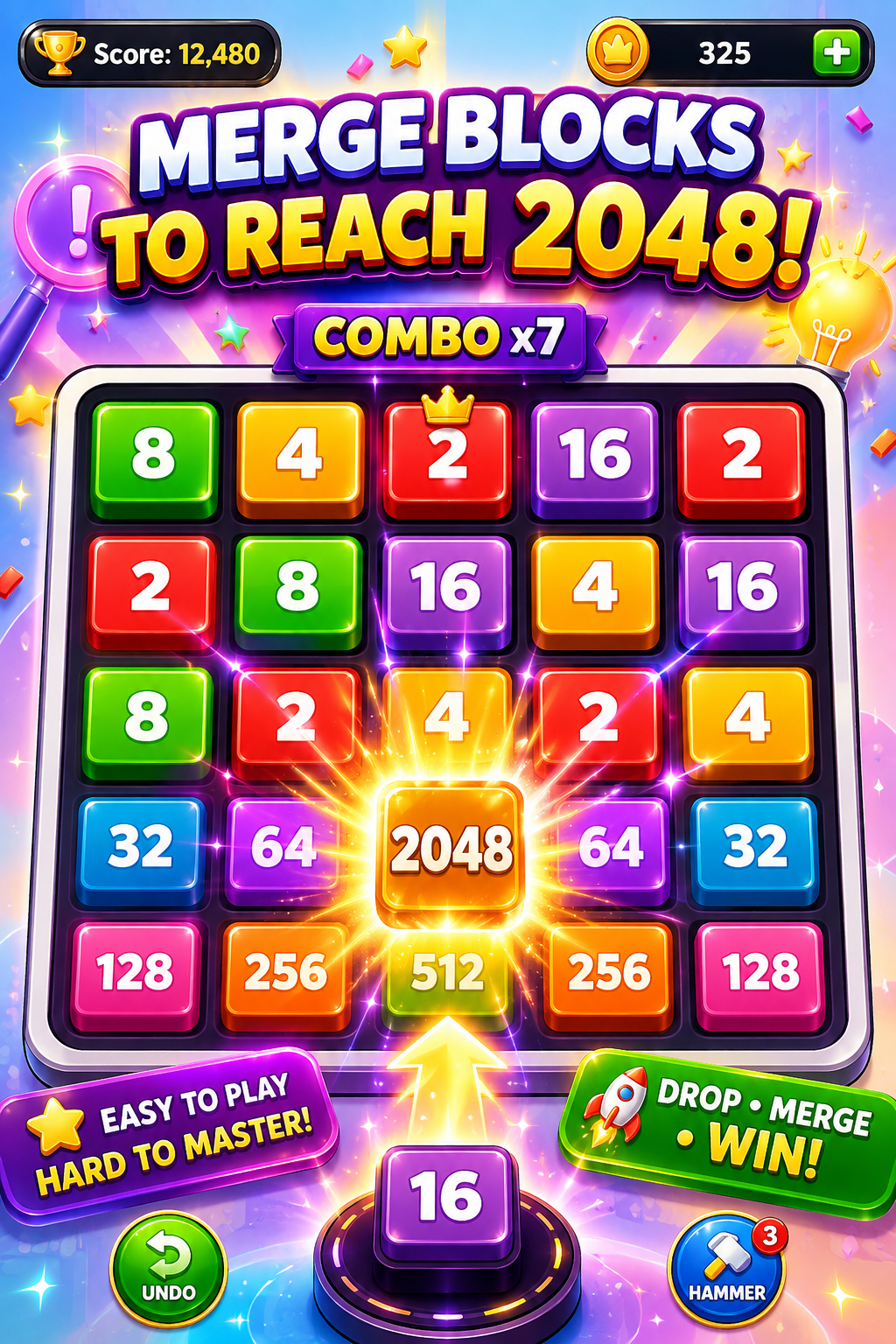 Number Blocks Merge Unity 3D - Image 7