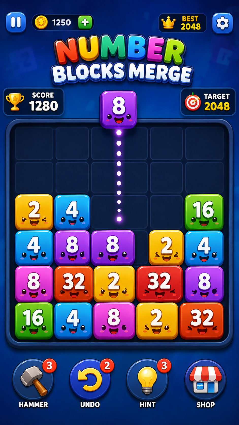 Number Blocks Merge Unity 3D - Image 5