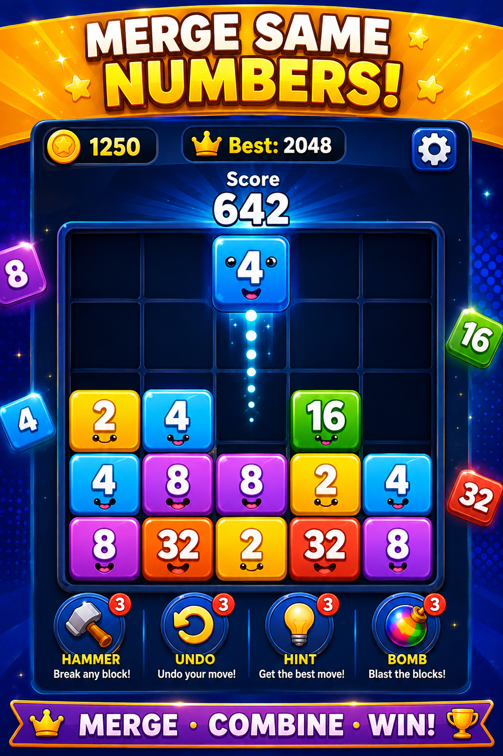 Number Blocks Merge Unity 3D - Image 4