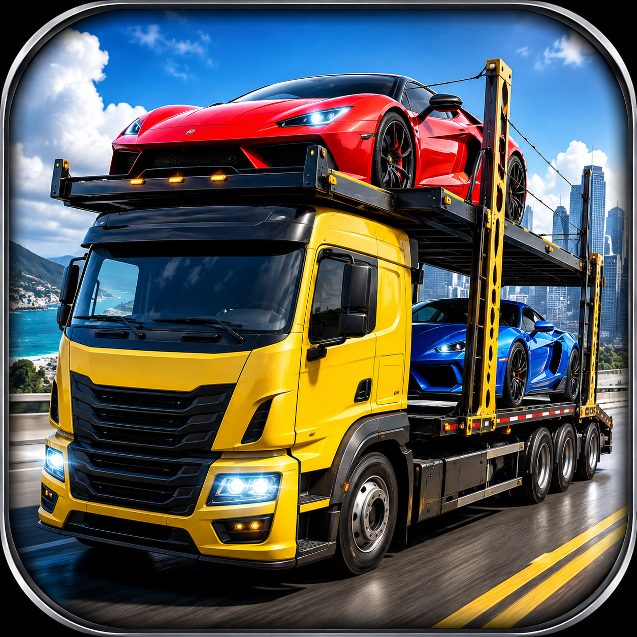 Car Transport: Cargo Truck Unity 3D