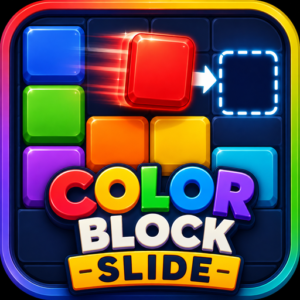 Color Block Slide Unity 3D
